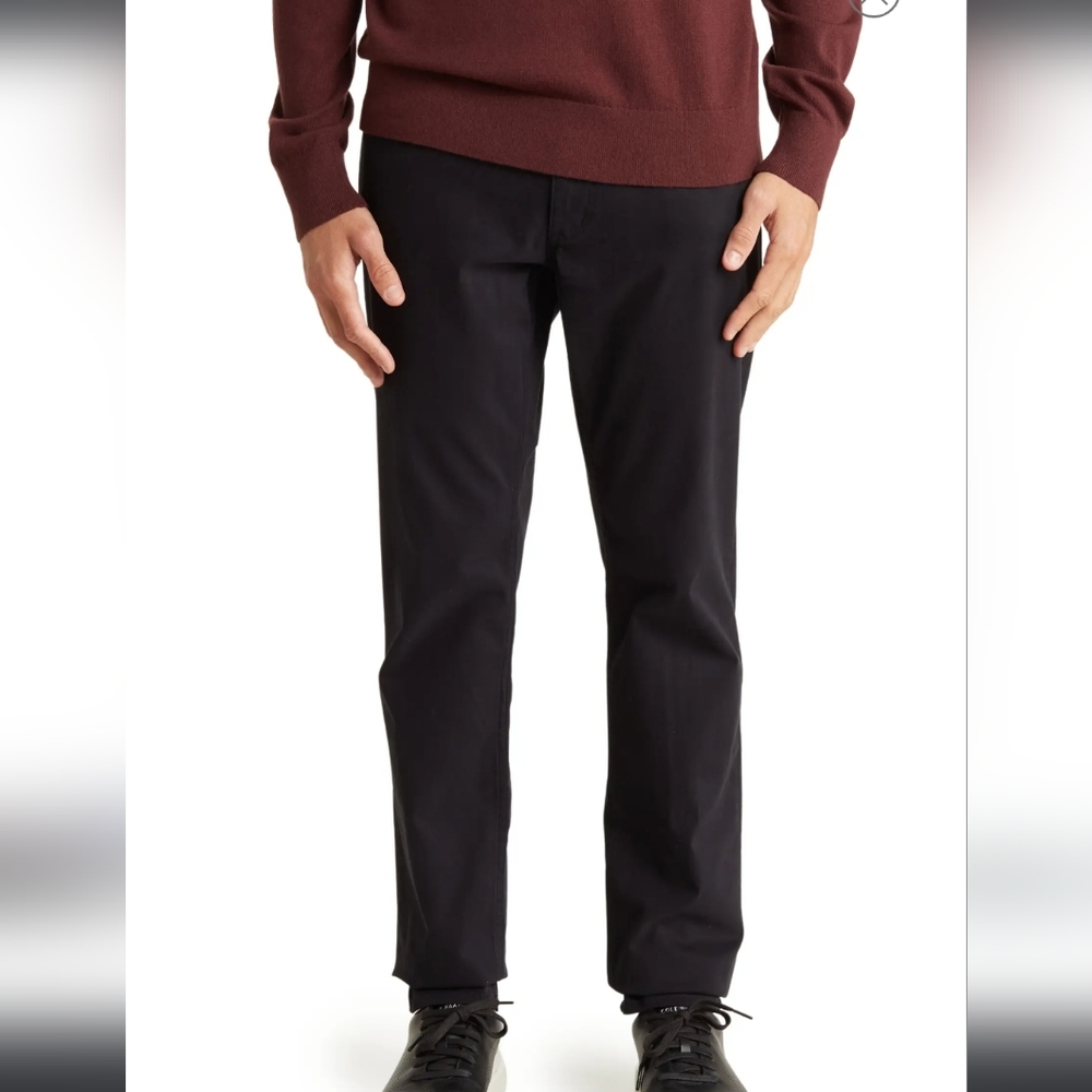 Theory Haydin straight slim fit men's pant. Size 34 black.